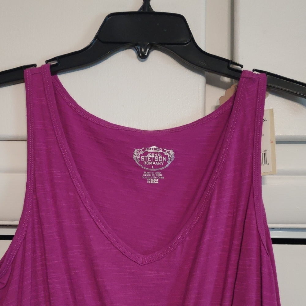 Stetson Women's Pink Tank Top